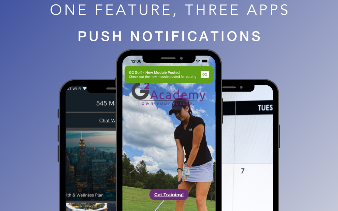 One Feature, 3 Apps: See How Three Different Apps Use Push Notifications to Engage and Inform